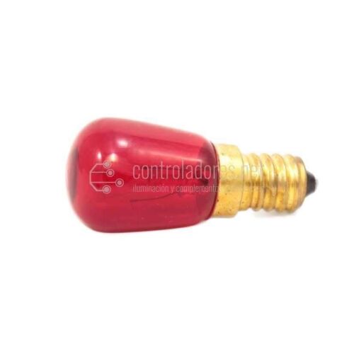 Lampe 10W von 220V E14 RED