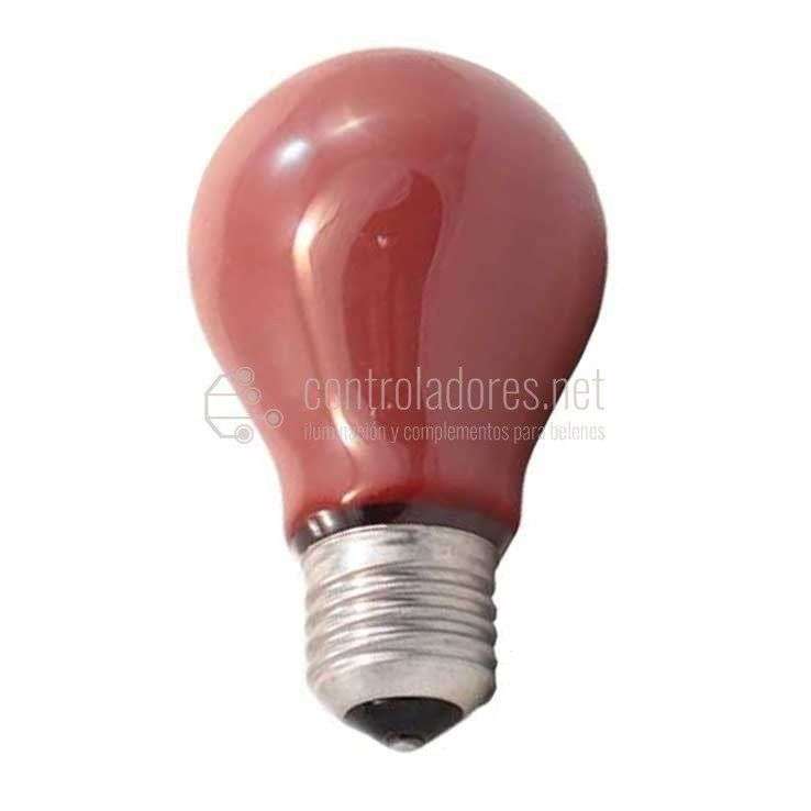 Lampada standard 40W rossa