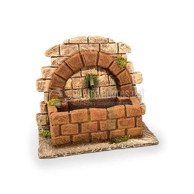 Fountain bricks with big arch