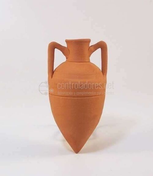 Roman amphora with two handles 8cm.