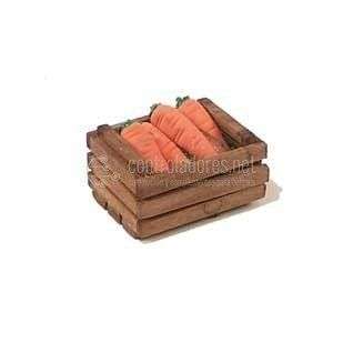 Caja zanahorias 3.5cm. x 2.5cm.
