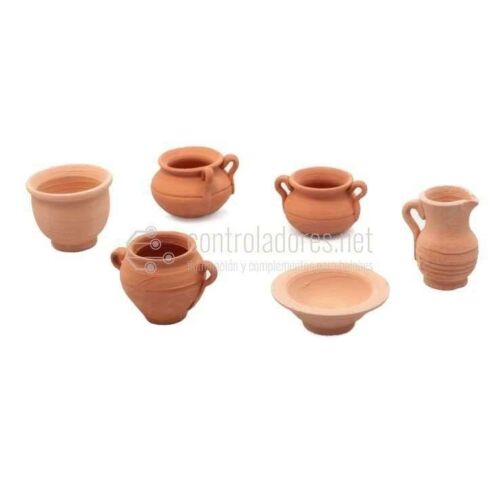 Medium Hebrew pottery. 6 units