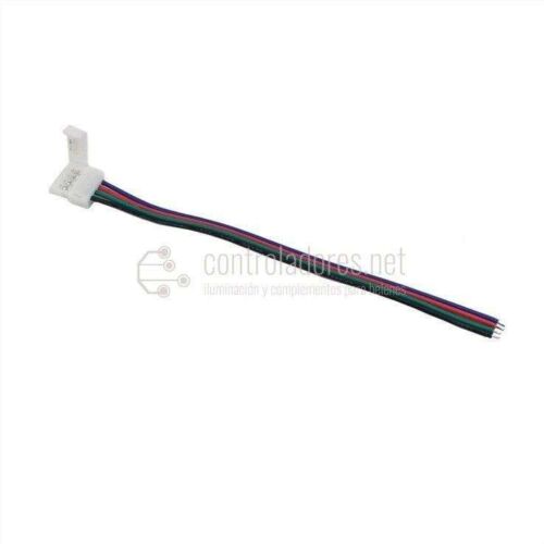 Female-cable connection for RGB LED strip