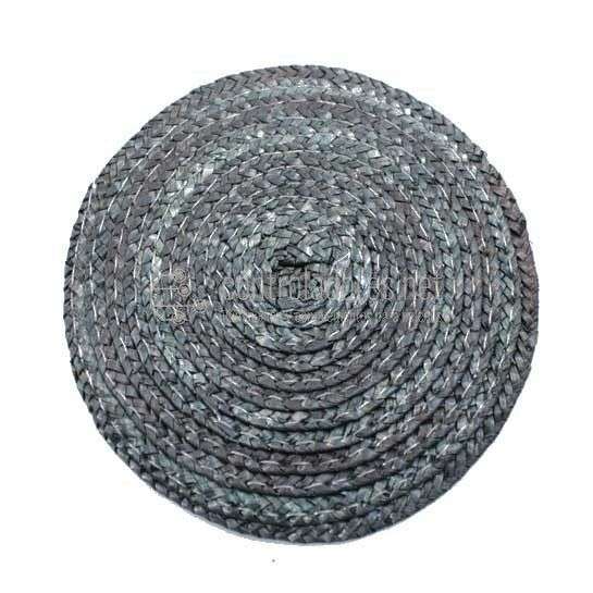 Large dark wicker mat (10cm.)