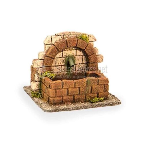 Fountain bricks with small arch