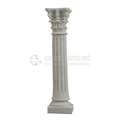 Columna blanca de resina ( 20cm.)