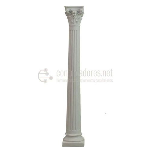 Columna blanca de resina ( 29cm.)