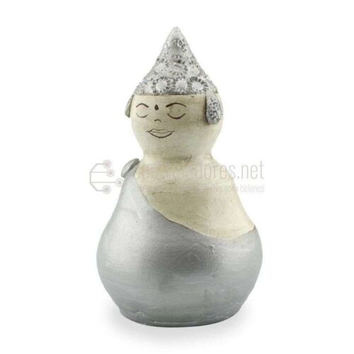 Elektronisches Räuchergefäß Silberner Buddha