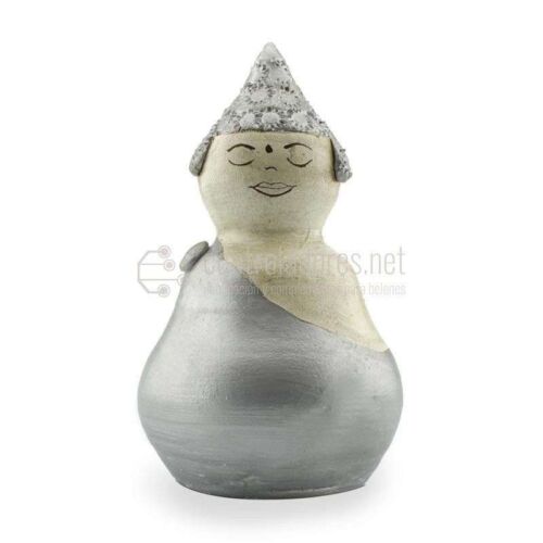 Elektronisches Räuchergefäß Silberner Buddha