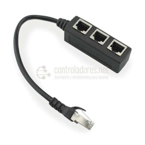 Switch adapter from 1 to 3 ports CAT6 RJ45
