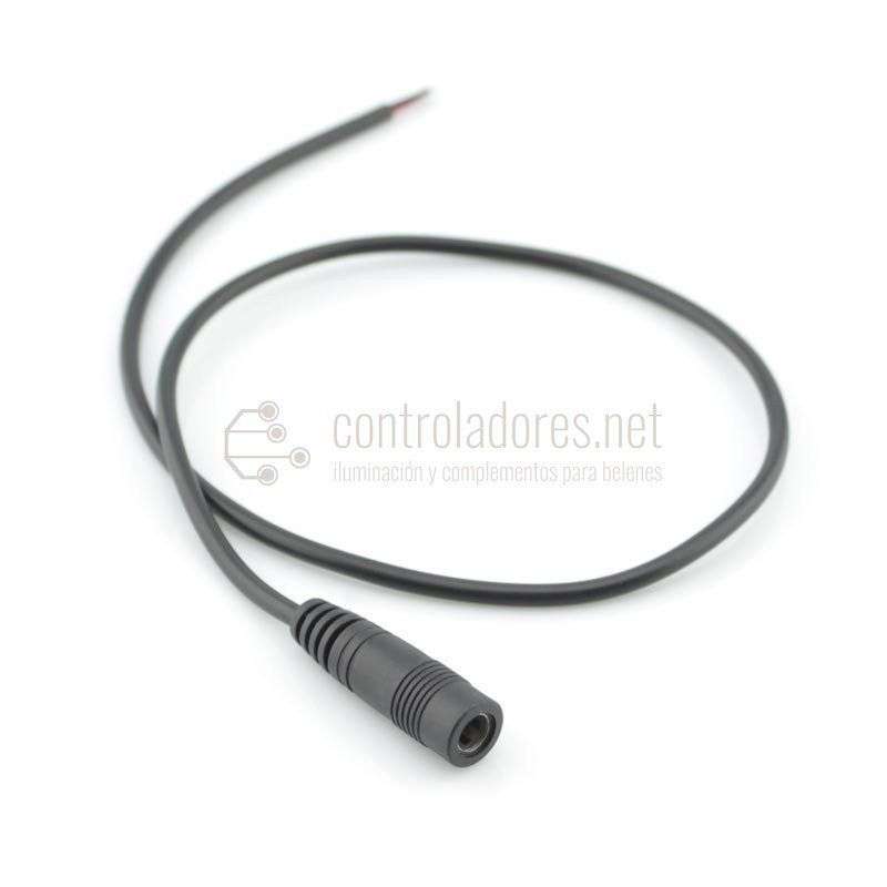 Conector Jack Hembra-cable 5.5*2.1mm